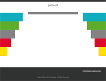 Tablet Screenshot of game.cz