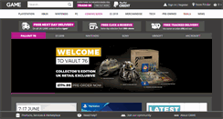 Desktop Screenshot of game.co.uk
