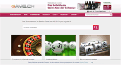 Desktop Screenshot of game.ch